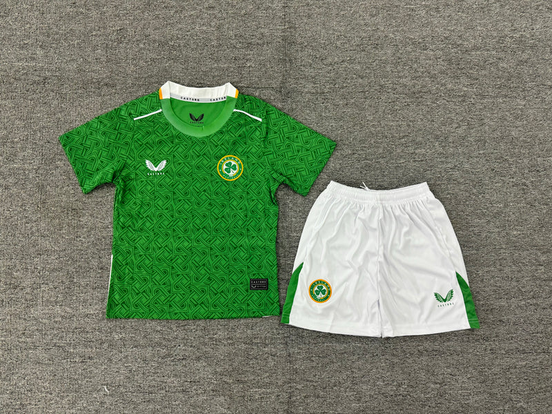 Kit Infantil  Irlanda Home 24/25 Castore Unissex - Verde