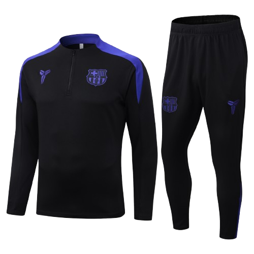 Kit Treino Agasalho + Calça Barcelona Nike  - Preto