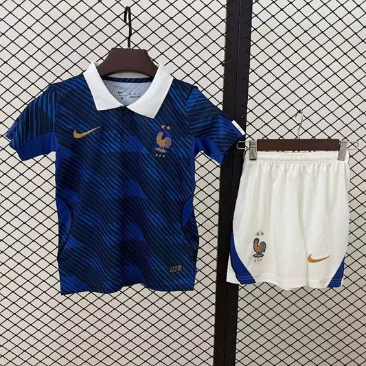 Kit Infantil França Home 26/27 Nike -Azul