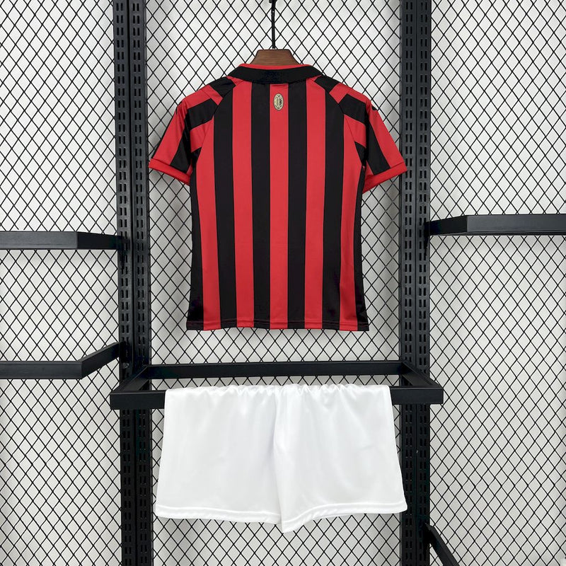 Kit Infantil Milan Edição Especial Aniversario 24/25 Unissex Puma - Vermelho e Preto