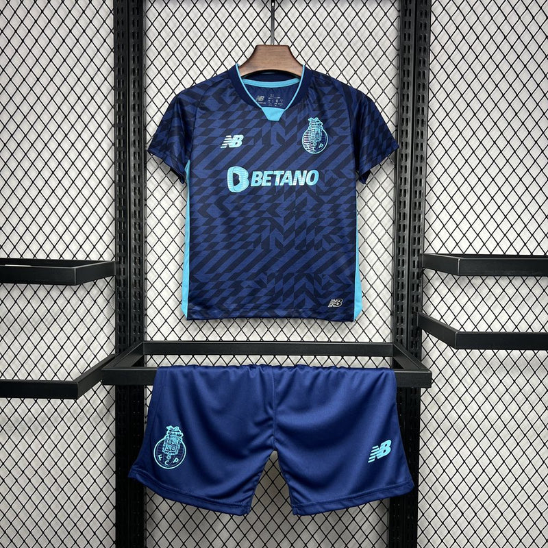 Kit Infantil Porto Third 24/25 Unissex New Balance - Azul Escuro