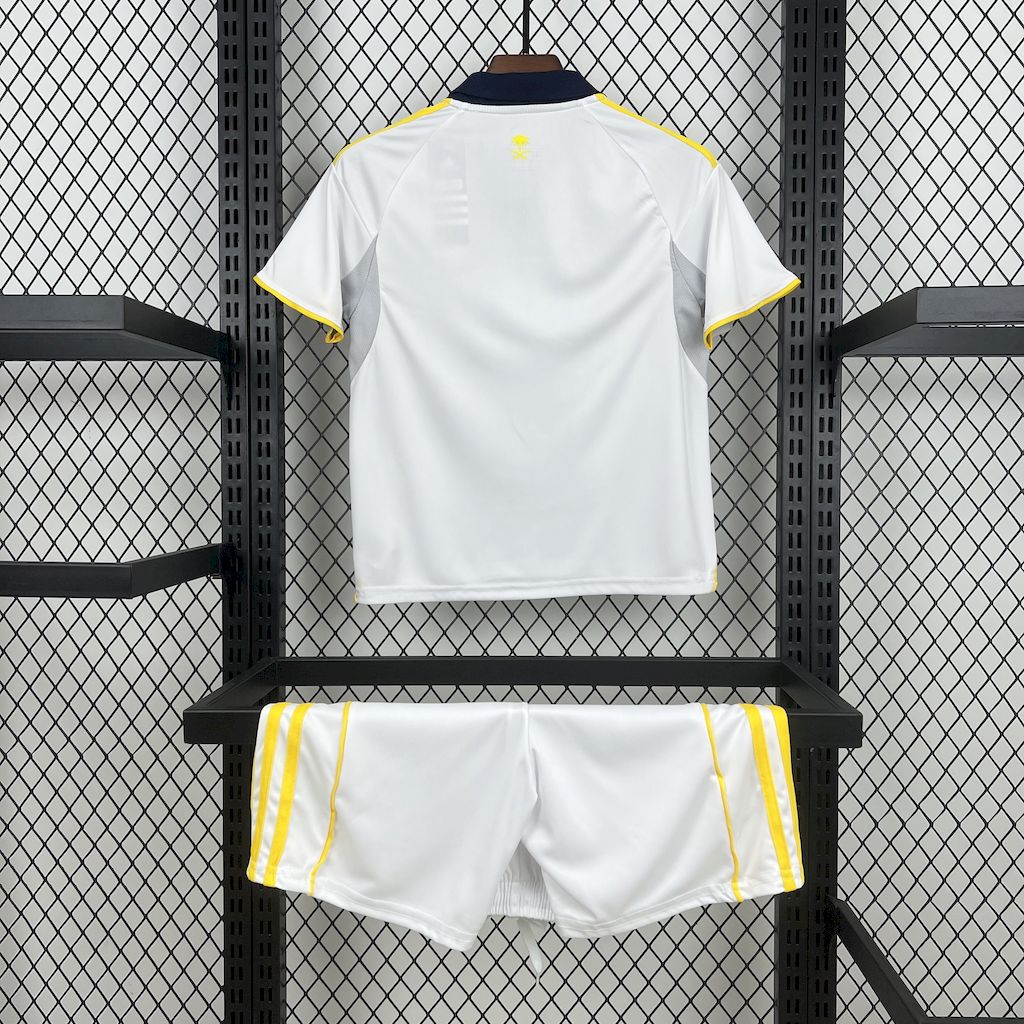 Kit Infantil Al Nassr Third 25/26 Unissex Adidas - Branco