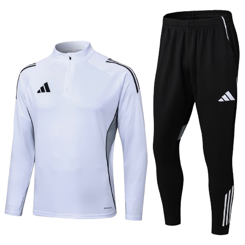 Kit Treino Agasalho + Calça Adidas  - Branca