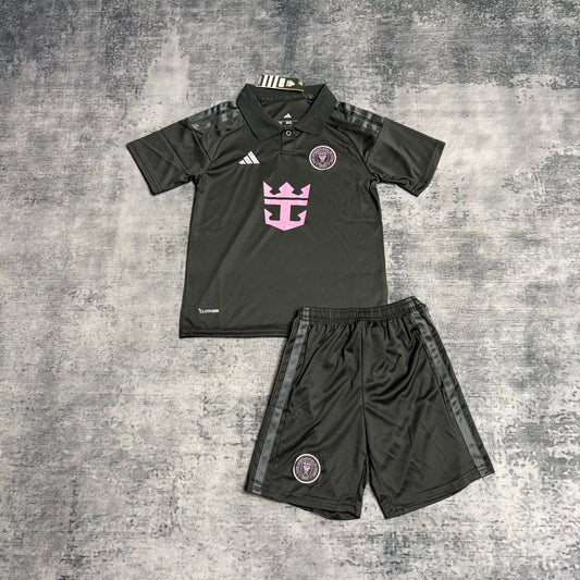 Kit Infantil Inter Miami Away 26/27  Adidas  - Preto