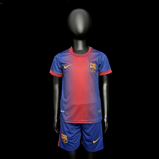 Kit Infantil Barcelona Home Retrô 11/12 Nike - Grená