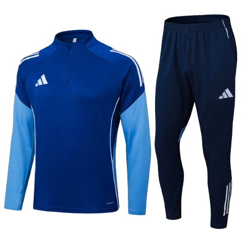 Kit Treino Agasalho + Calça Adidas  - Azul