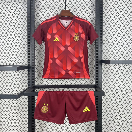 Kit Infantil Alemanha Edição Especial 25/26 Adidas -Vermelho