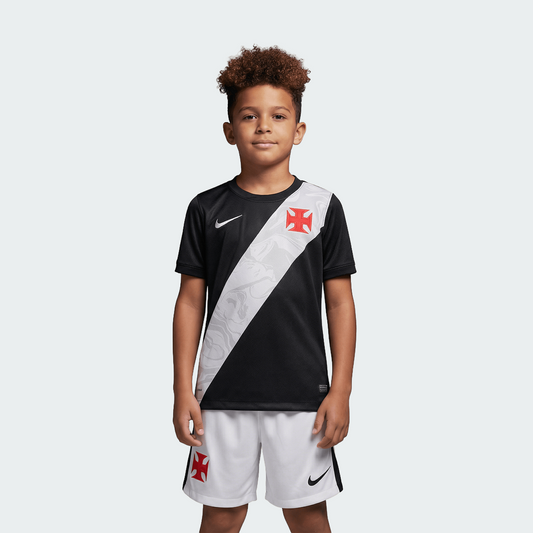 Kit Infantil Vasco Home 26/27 Nike - Preto
