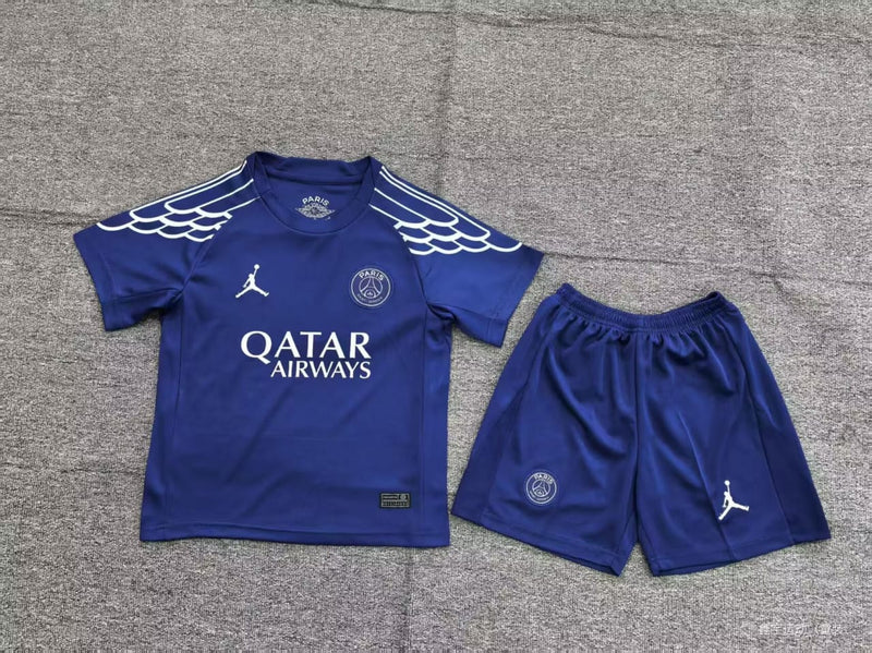 Kit Infantil PSG Fourth 24/25 Unissex Nike - Azul