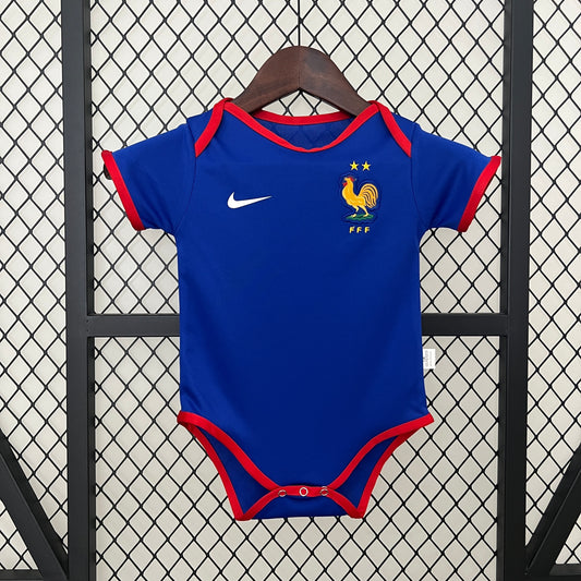 Body Bebê Infantil França Home 24/25 . Nike - Azul