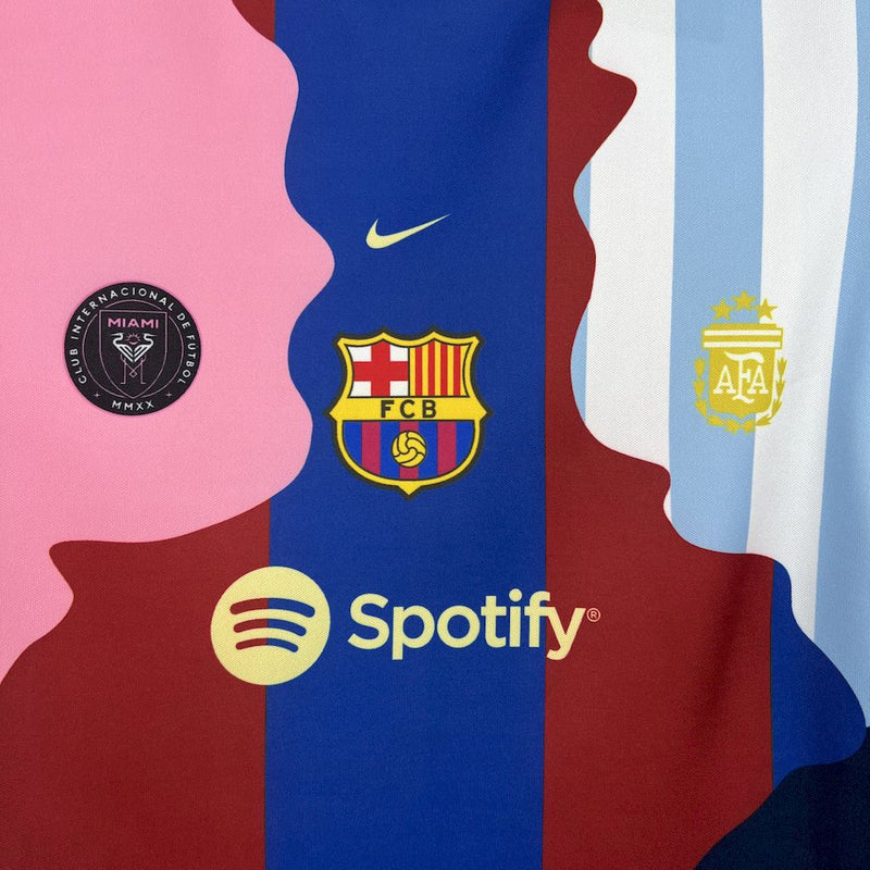 Kit Infantil Edição MESSI Carreira 25/26 Unissex - Colorido