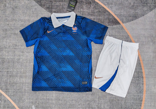 Kit Infantil França Home 26/27 Nike -Azul