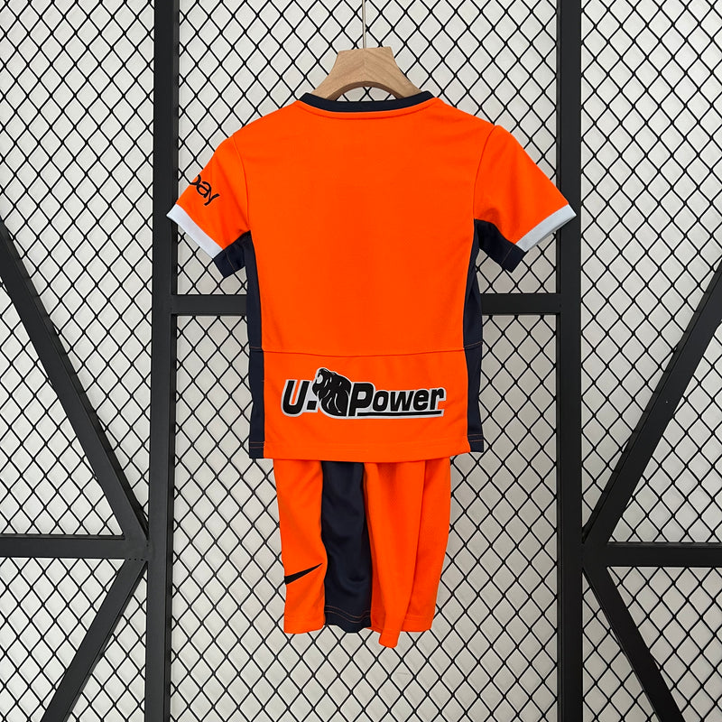 Kit Infantil Inter de Milão Third 23/24 Nike Unissex - Laranja