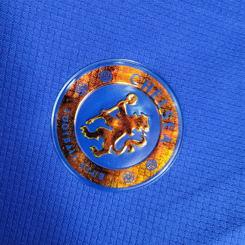 Kit Infantil Chelsea Home 23/24 Nike Unissex - Azul