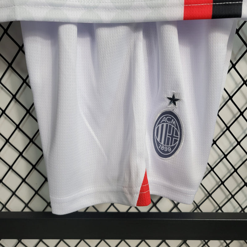 Kit Infantil Milan Away 23/24 Unissex Puma - Branco